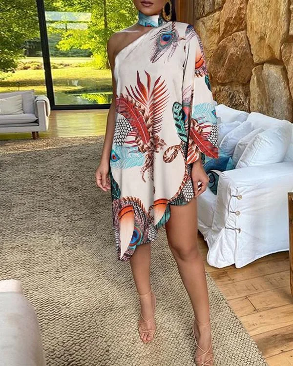 PRINT DRESS