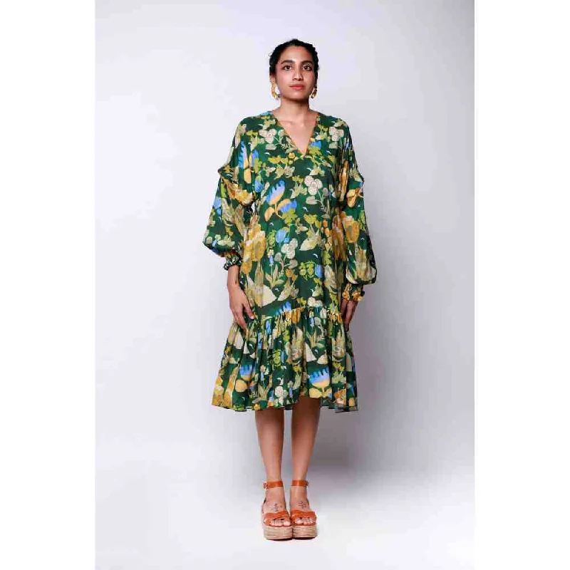 Ekastories Forest Montage Dress