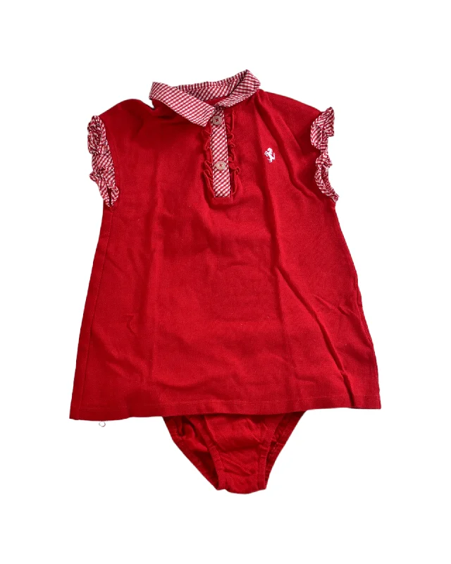 Ferrari Dress and Bloomers Set 18M