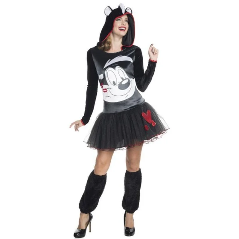 Pepe Le Pew Hooded Tutu Dress Size L
