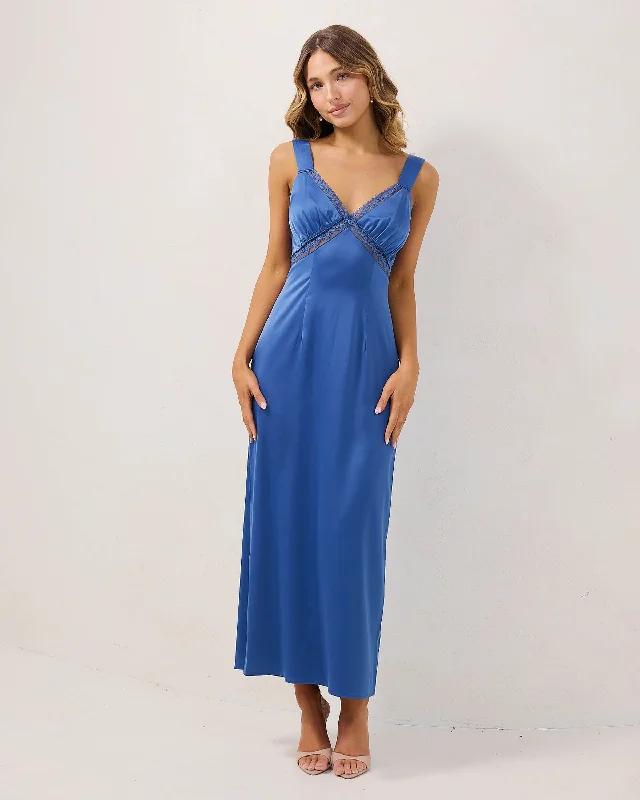 Monique Dress-Blue