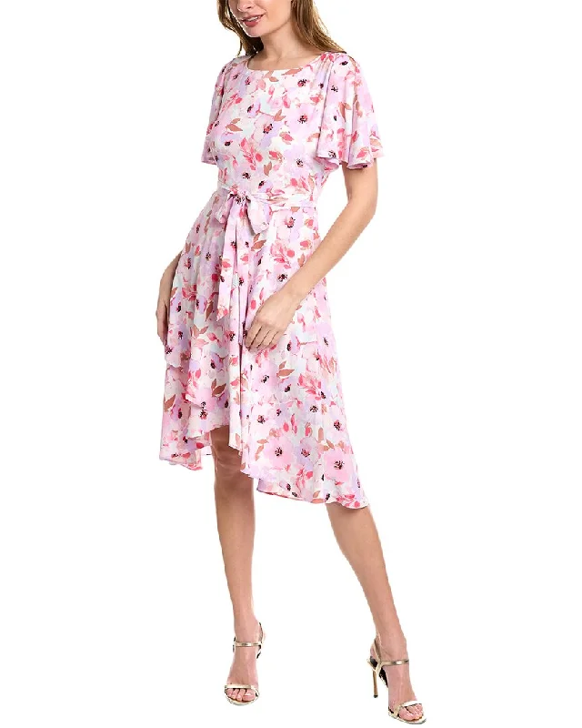 Anne Klein Flutter Sleeve Dress
