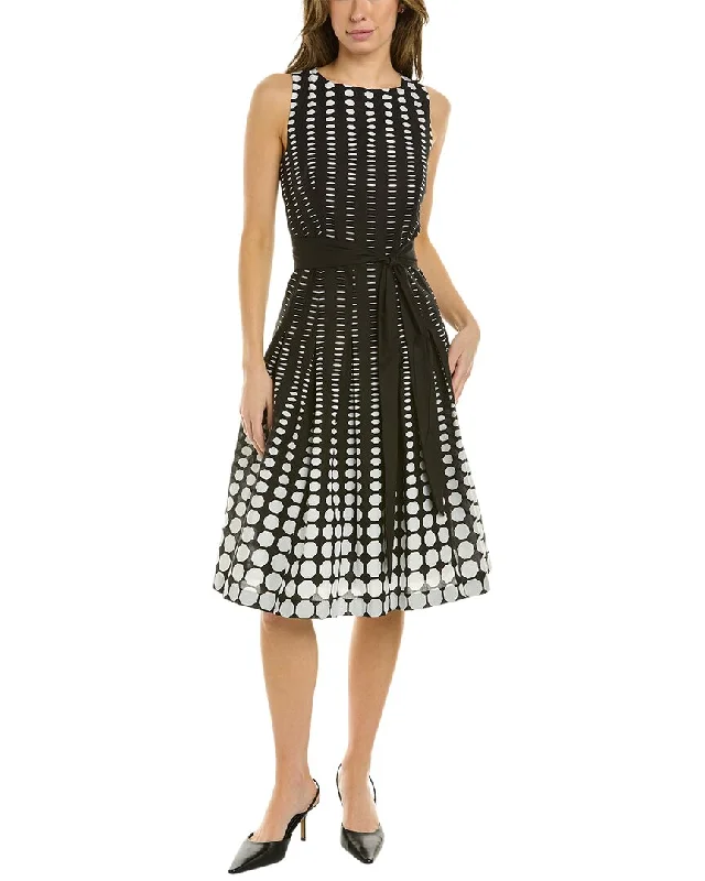 Anne Klein Printed A-Line Dress