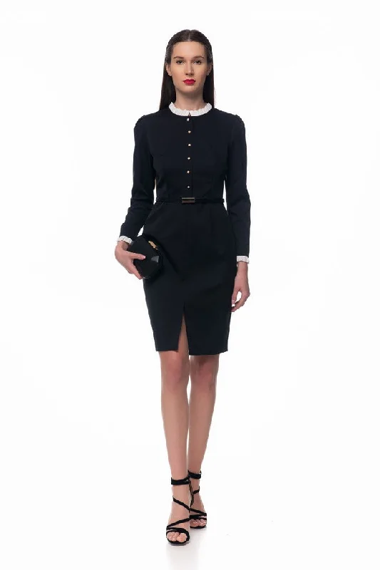 Arefeva Black & Ivory Dress