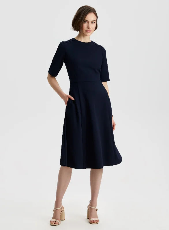Button Detail Dress