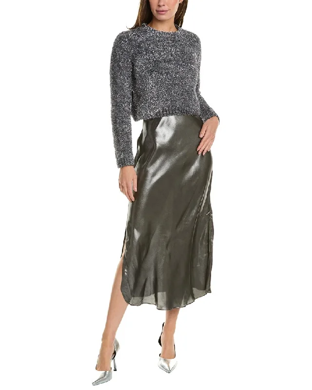 DNU AllSaints Rosetta Tinsel Dress
