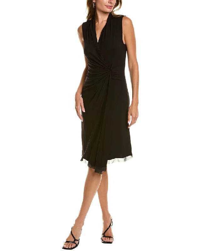 Elie Tahari V-Neck Dress