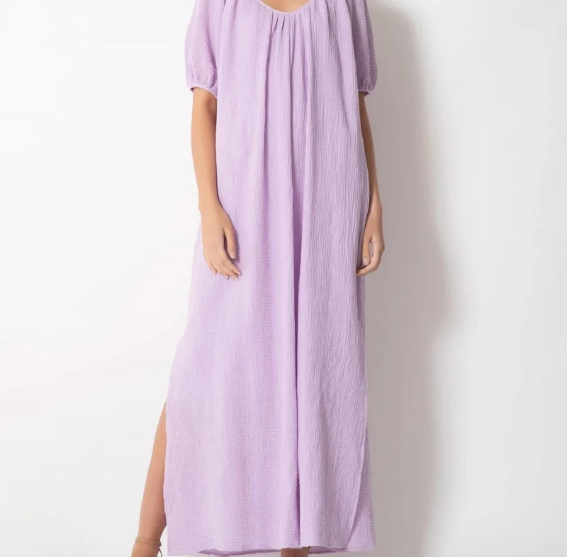 Elowen Dress In Orchid Bloom