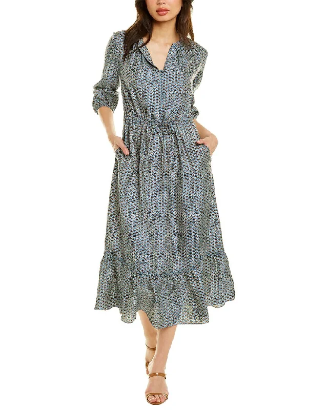J.McLaughlin Liberty Silk-Blend Dress