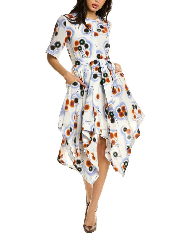 Jason Wu Handkerchief Silk Dress