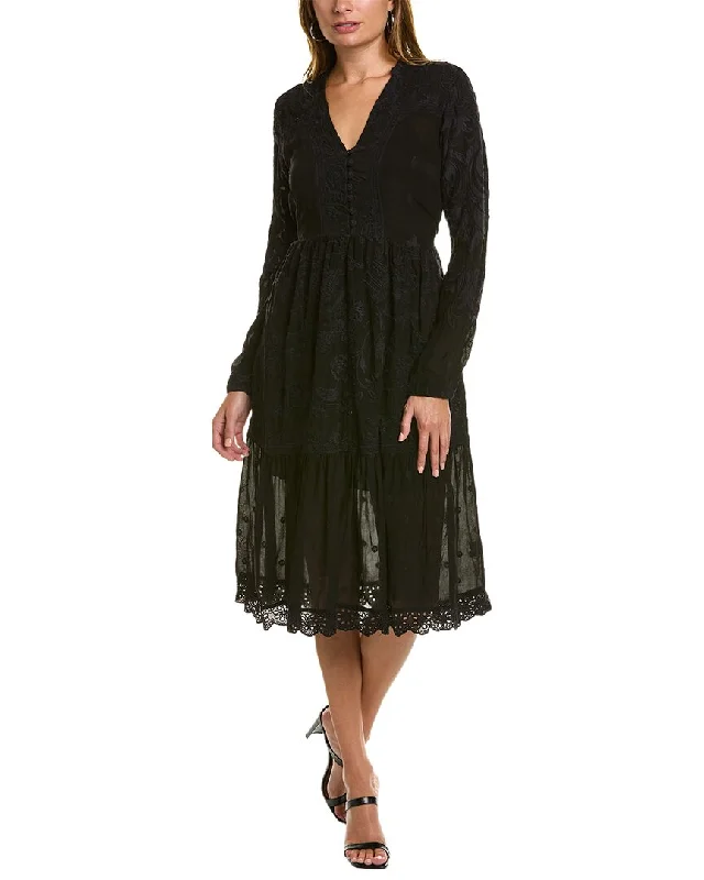 Johnny Was Porcelain Aldea Dress