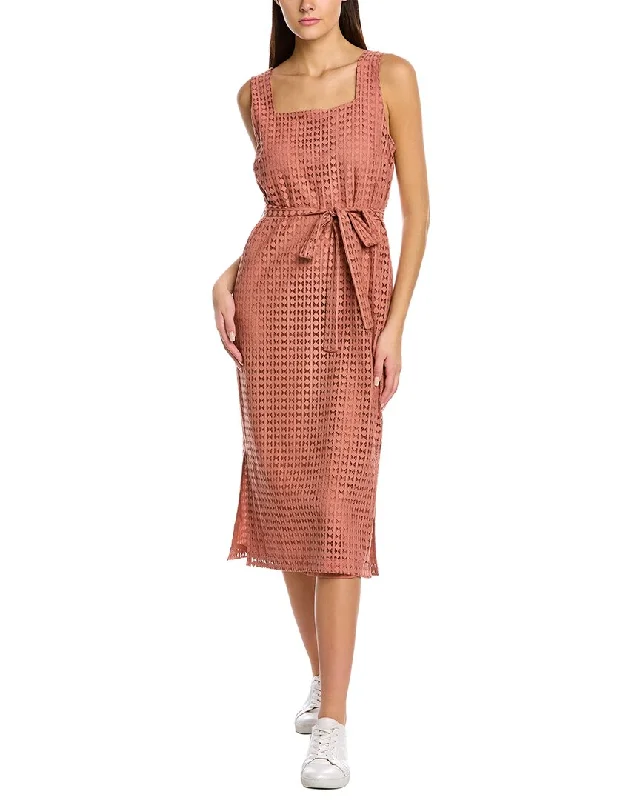 Jones New York Square Neck Sheath Dress