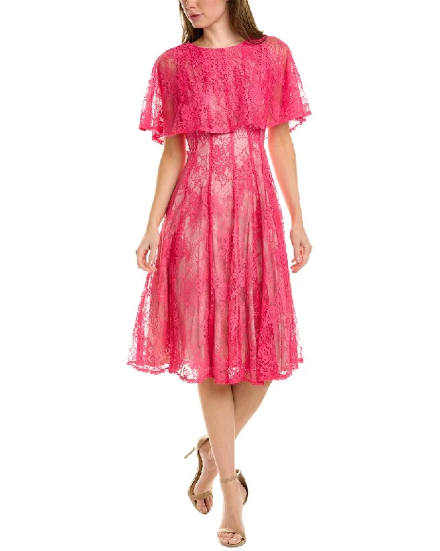 Maison Tara Lace A-Line Dress