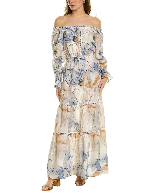 Moeva Jealine Linen Cover-Up Dress