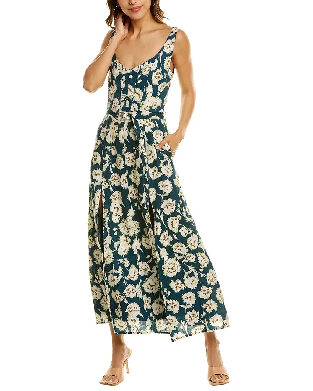 Nicholas Hadley Linen A-Line Dress