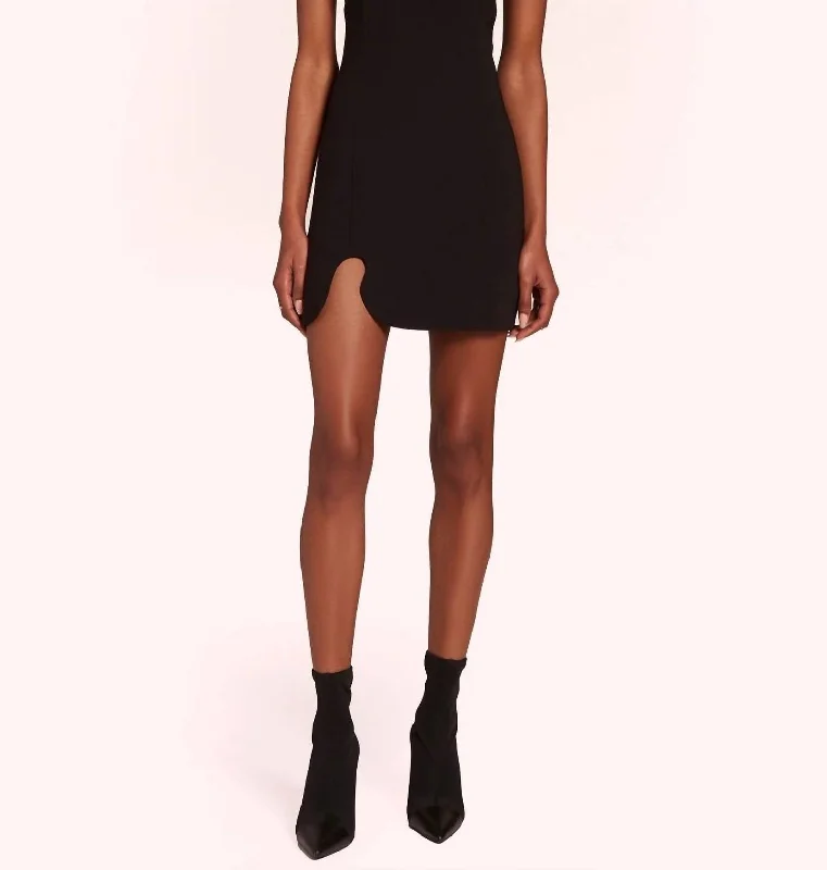 Puzzle Dress In Black
