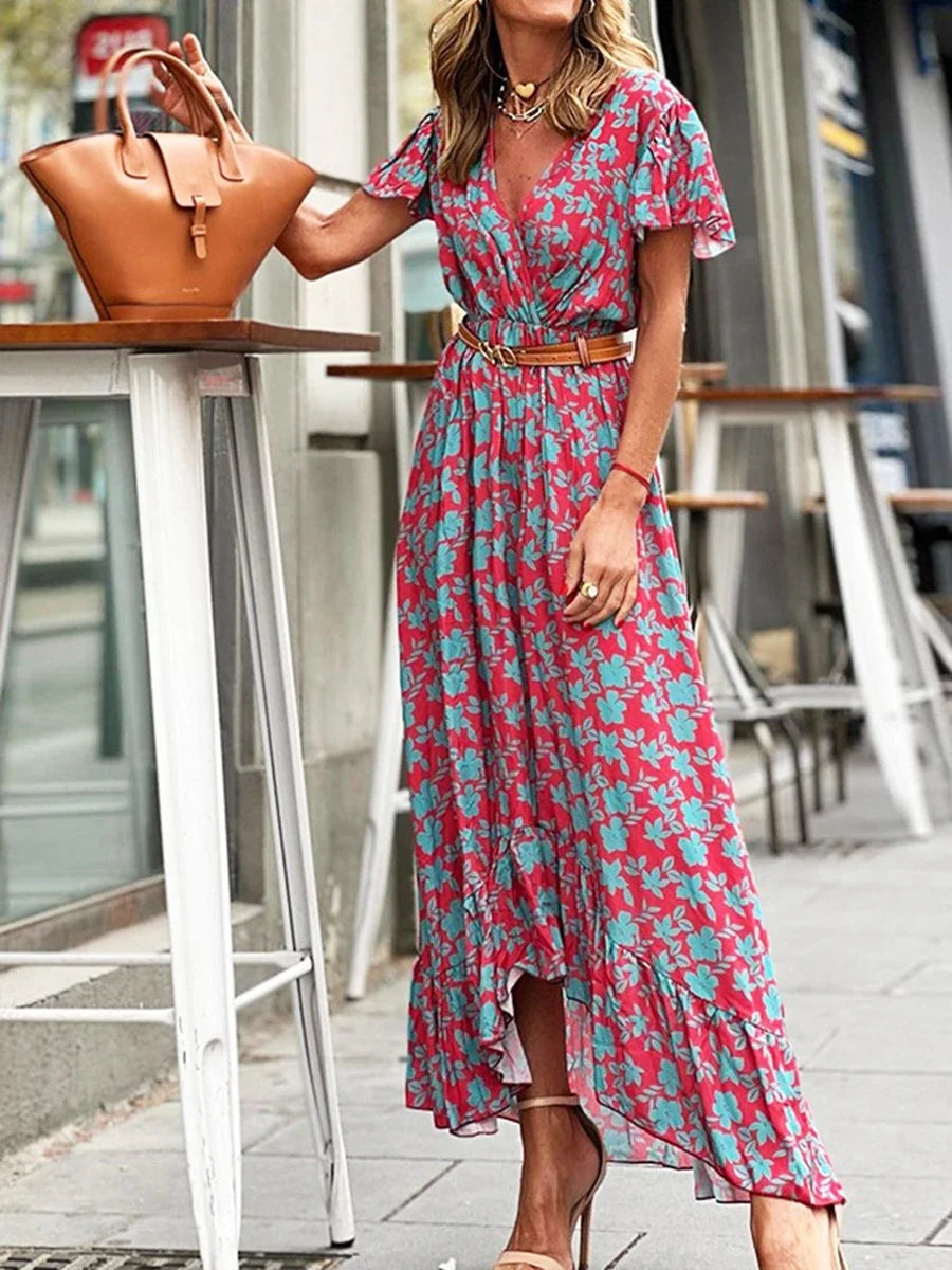 FashionSierra - 2024 Summer Fashion Sexy Vintage Elegant Female Boho Dress