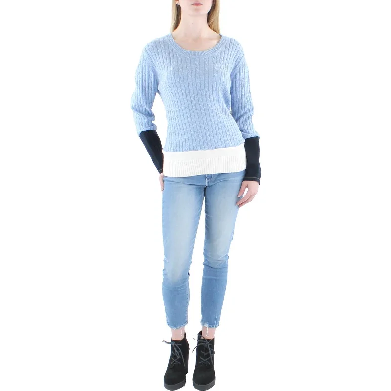 Refried Apparel Womens Ribbed Buttons Crewneck Sweater