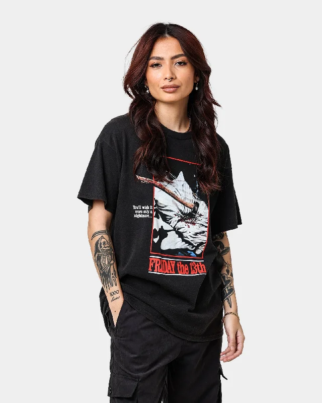 American Thrift X Friday the 13th Friday the 13th Vintage T-Shirt Vintage Black Anti-Shrink Durable Soft American Thrift X Friday the 13th Friday the 13th Vintage T-Shirt Vintage Black Anti-Shrink Durable Soft