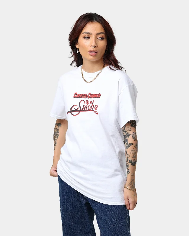 American Thrift X 420 Up In Smoke T-Shirt White Polka Dot Checkered Tartan
