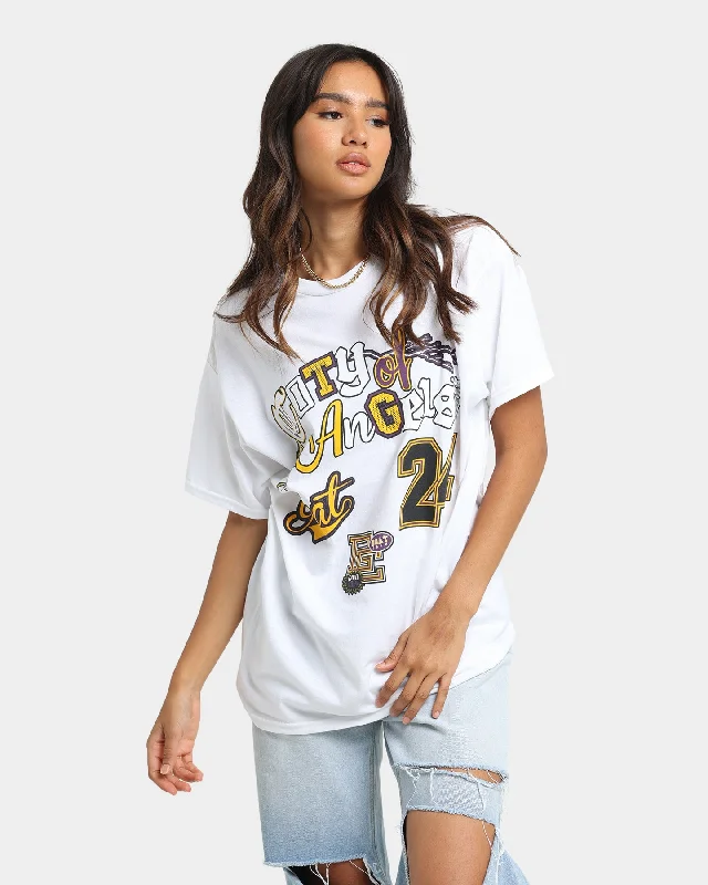 Goat Crew City Of Angels T-Shirt White Fashionable Trendy Casual