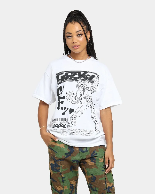 Goat Crew Kyoto T-Shirt White Rayon Fabric Velvet Fabric Corduroy Fabric