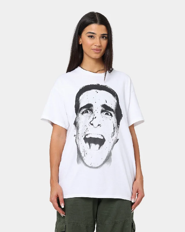 Goat Crew X American Psycho American Psycho Vintage T-Shirt White Mesh Blend Leather Blend Suede Blend Goat Crew X American Psycho American Psycho Vintage T-Shirt White Mesh Blend Leather Blend Suede Blend