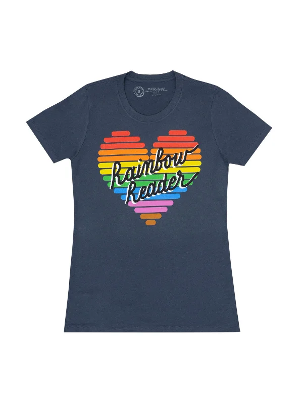 Rainbow Reader Women's Crew T-Shirt