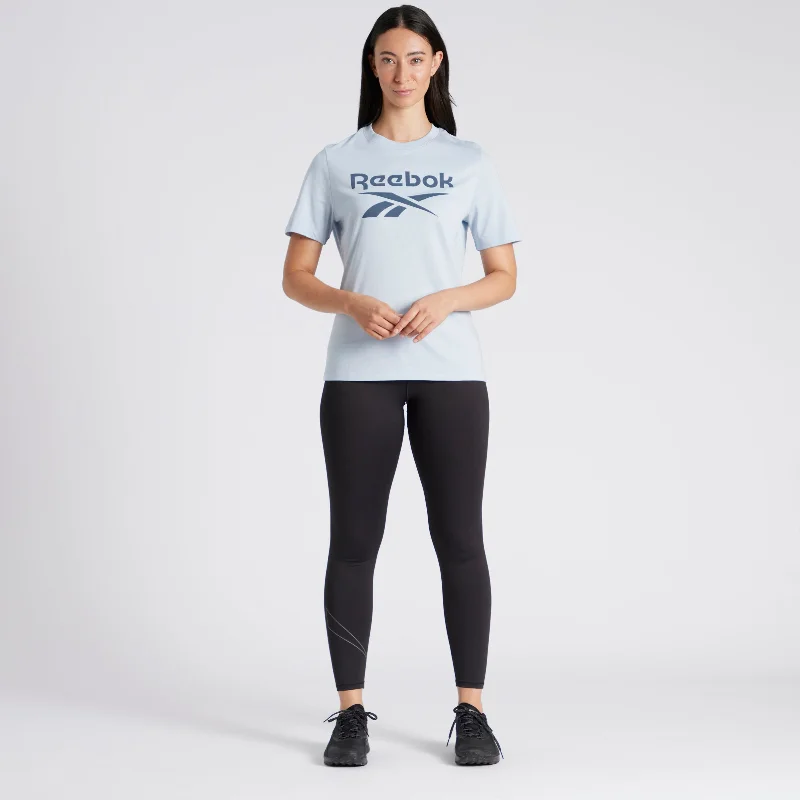 Reebok Id T-Shirt Pale Blue Elegant Classic Vintage