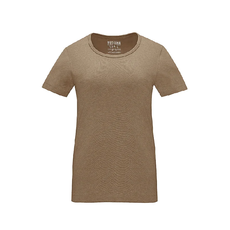 S05918 - Liberty - Ladies Poly/Cotton Crewneck T-Shirt Notch Collar Peter Pan Collar Cowl Neck S05918 - Liberty - Ladies Poly/Cotton Crewneck T-Shirt Notch Collar Peter Pan Collar Cowl Neck