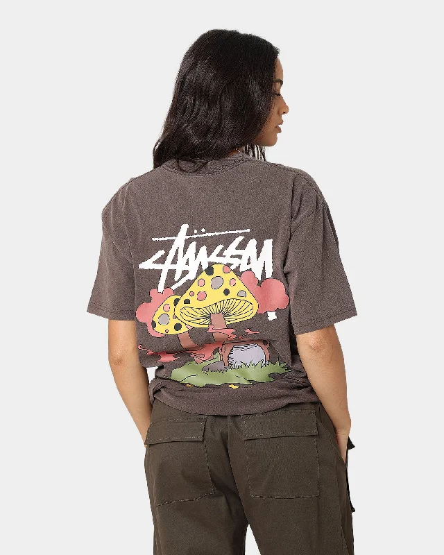 Stussy Something's Cooking T-Shirt Brown Pigment Faux Fur Fabric Real Fur Fabric Shearling Fabric Stussy Something's Cooking T-Shirt Brown Pigment Faux Fur Fabric Real Fur Fabric Shearling Fabric