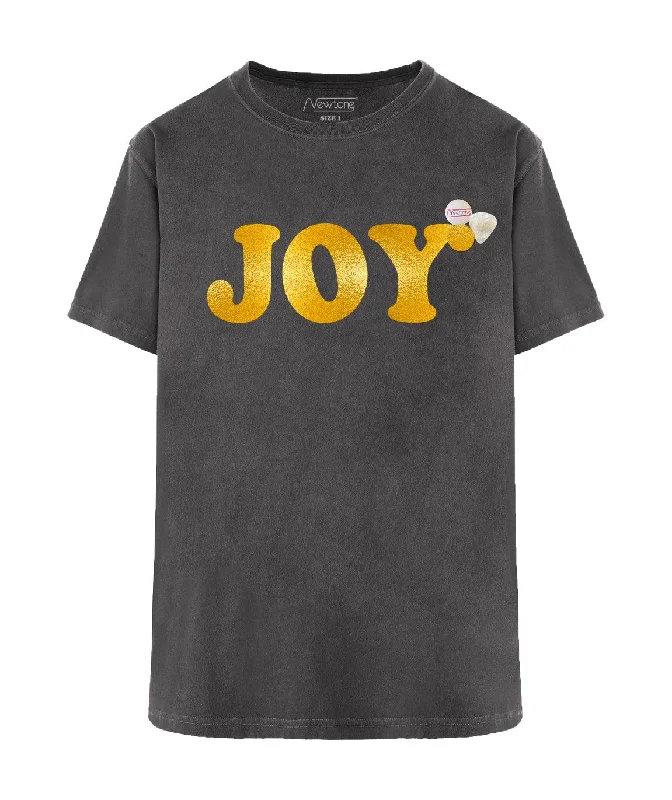 Pepper trucker t-shirt "JOY SS24" Polka Dot Checkered Tartan