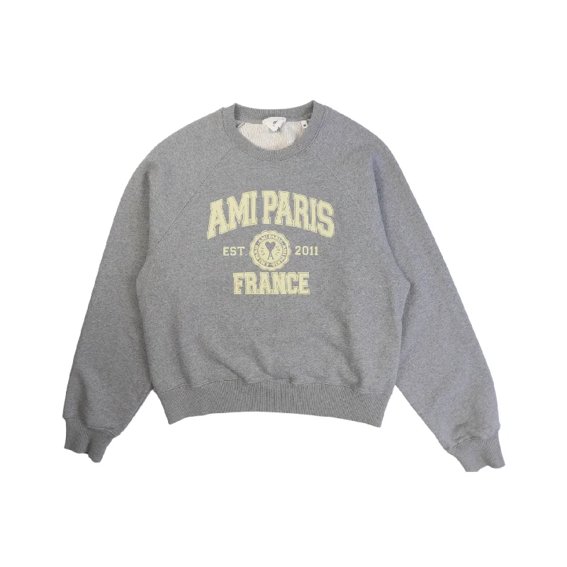 Ami Crewneck Sweater - Women's M Velvet Chenille Corduroy