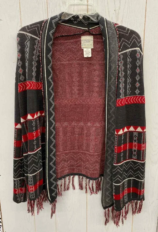 Billabong Gray Womens Size Small Sweater Tailored Straight A-Line