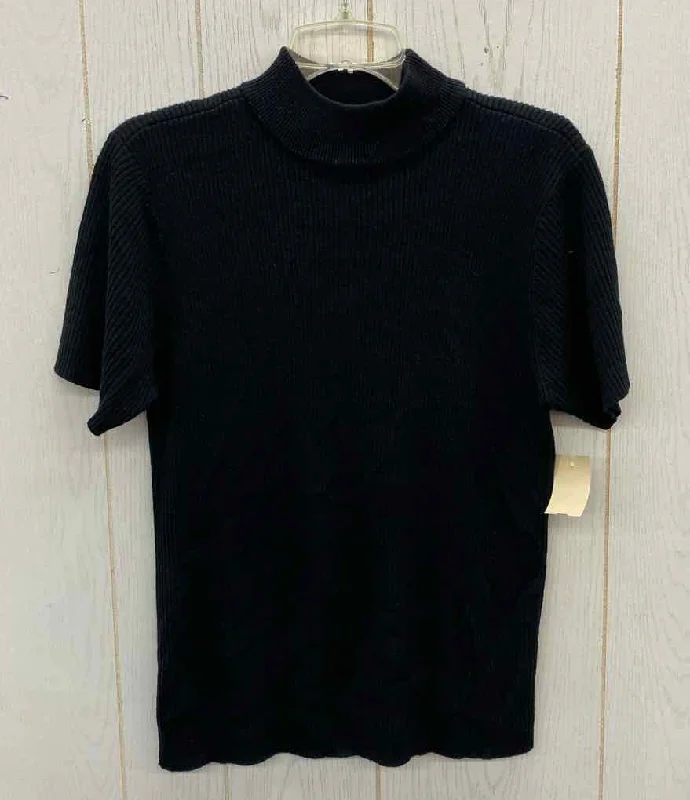 Crystal Kobe Black Womens Size L Sweater Long Sweater Short Sweater Cropped Sweater