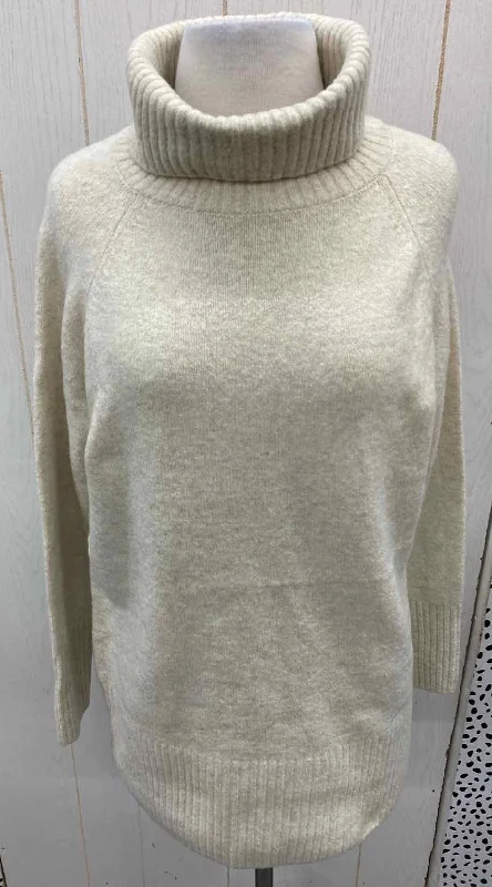 Good Threads Beige Womens Size XS Sweater Knit Fabric Woven Fabric Fleece Fabric