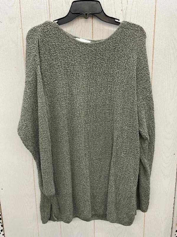 Gray Womens Size M Sweater Layered Multi-layer Single Layer