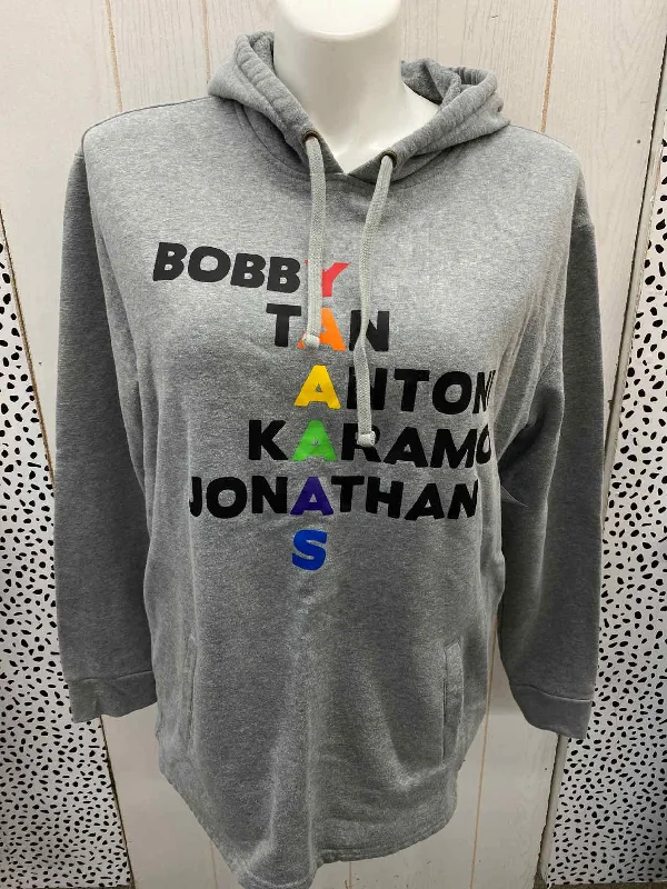 Gray Womens Size XL Sweatshirt