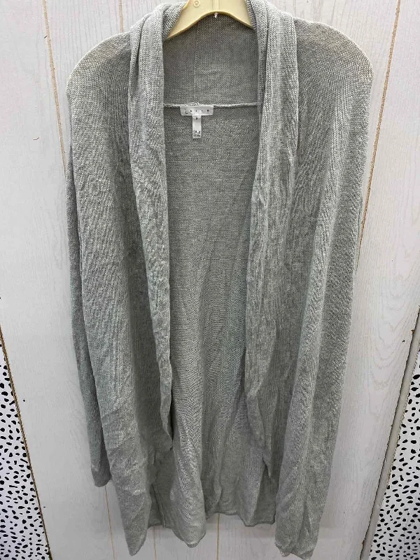 Leith Gray Womens Size M Sweater Long Sweater Short Sweater Cropped Sweater