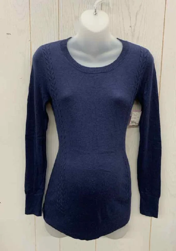 Liz Lange Navy Maternity Size M Sweater Wool Sweater Cotton Sweater Cashmere Sweater Liz Lange Navy Maternity Size M Sweater Wool Sweater Cotton Sweater Cashmere Sweater