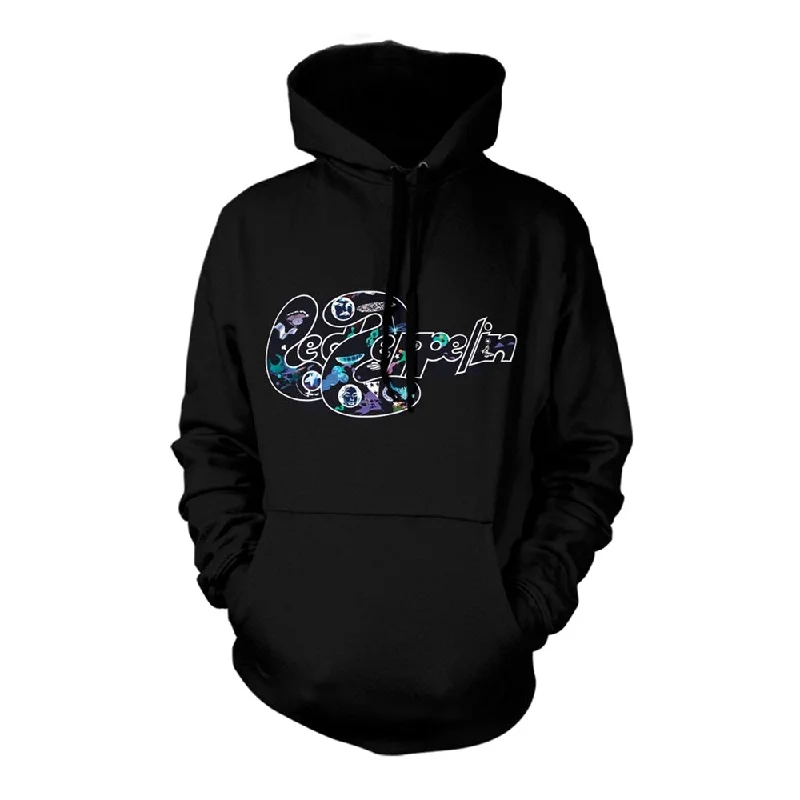 Led Zeppelin Unisex Hoodie: III (back print)