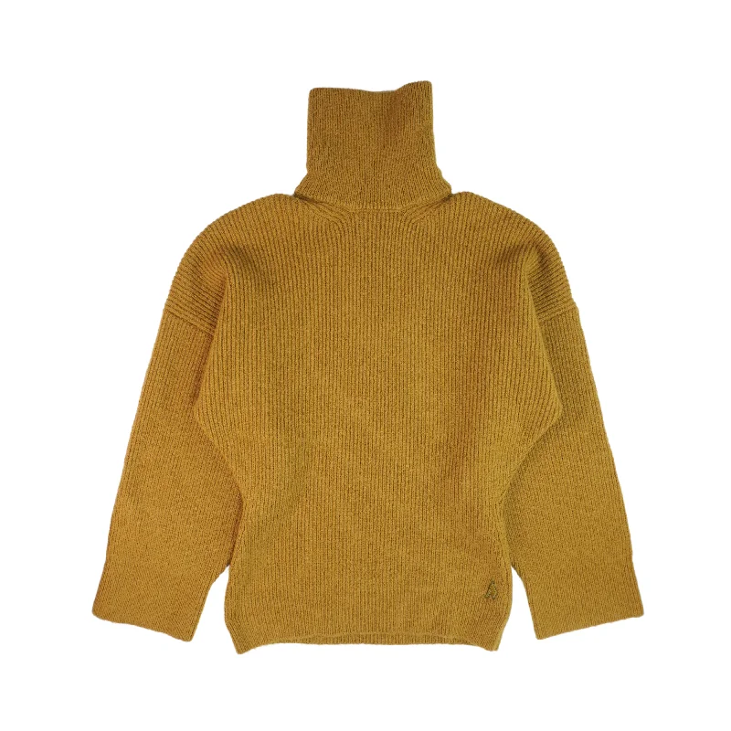 The Attico Turtleneck Sweater - Women's 38 Lace Blend Ribbed Blend Corduroy Blend
