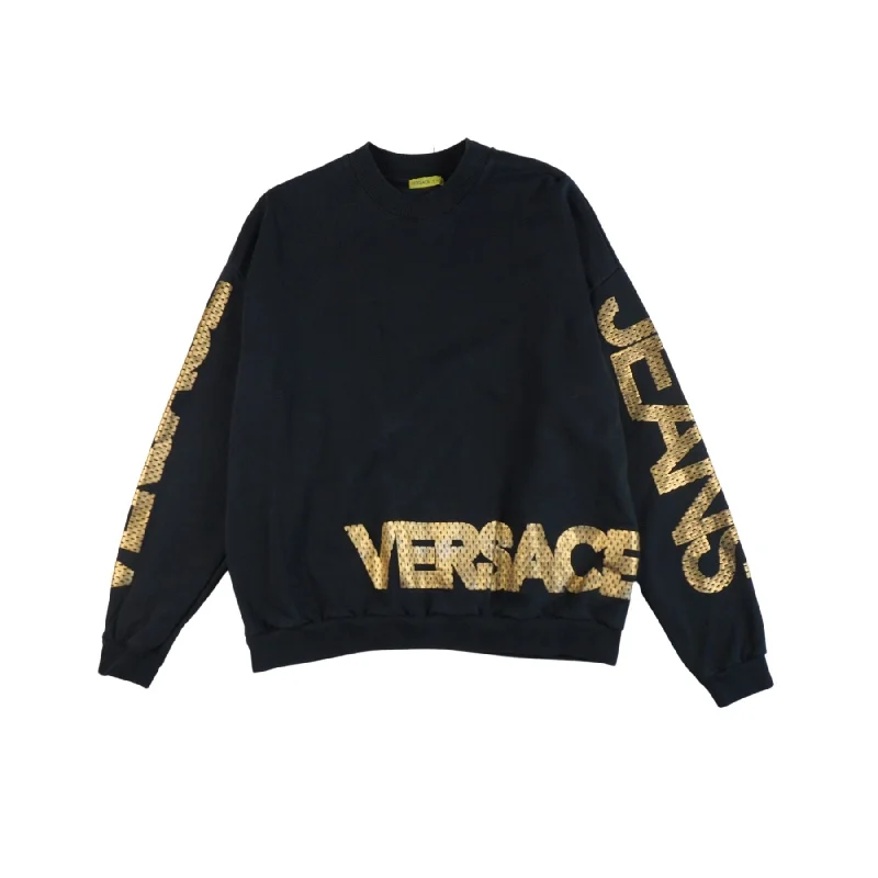 Versace Jeans Crewneck Sweater - Women's XL Elegant Classic Vintage