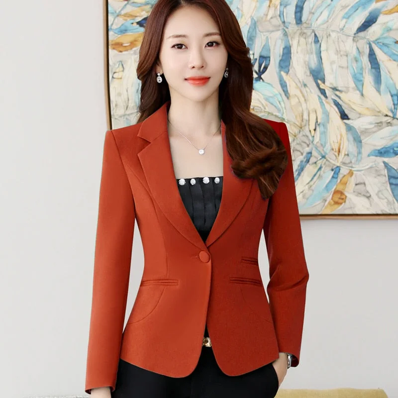 brown blazer