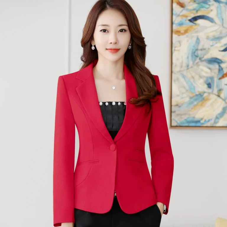Red blazer