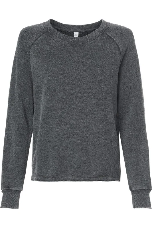 Alternative Womens Lazy Day Mineral Wash French Terry Sweatshirt Hoodie with Drop Shoulder Relaxed Streetwear Alternative Womens Lazy Day Mineral Wash French Terry Sweatshirt Hoodie with Drop Shoulder Relaxed Streetwear