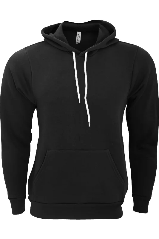 Bella + Canvas Unisex Pullover Polycotton Fleece Hooded Sweatshirt / Hoodie Hoodie Crop Top Short Trendy Bella + Canvas Unisex Pullover Polycotton Fleece Hooded Sweatshirt / Hoodie Hoodie Crop Top Short Trendy