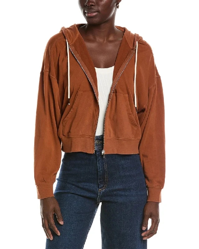 Chaser Abilene Zip-Up Hoodie Hoodie with Sequins Glamorous Eye-catching