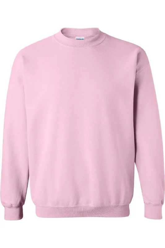 Gildan Heavy Blend Unisex Adult Crewneck Sweatshirt Hoodie with Ribbed Hem Stretchable Secure Gildan Heavy Blend Unisex Adult Crewneck Sweatshirt Hoodie with Ribbed Hem Stretchable Secure