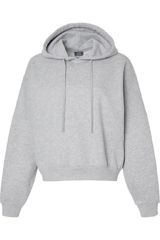 MV Sport Women´s Sueded Fleece Crop Hooded Sweatshirt Hoodie with Pocket Utility Practical MV Sport Women´s Sueded Fleece Crop Hooded Sweatshirt Hoodie with Pocket Utility Practical